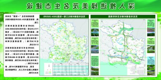 深入推进绿美茂名生态建设规划图。
