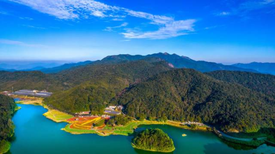石门国家森林公园航拍图 石门国家森林公园航拍图