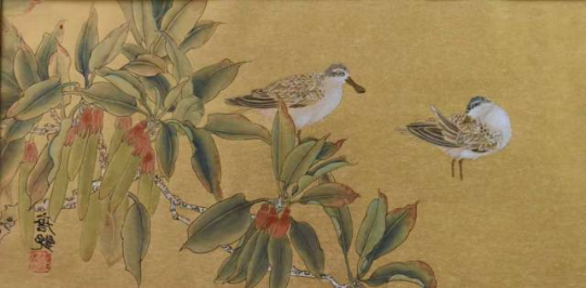 红树林画作 作者:唐艳 红树林画作 作者:唐艳