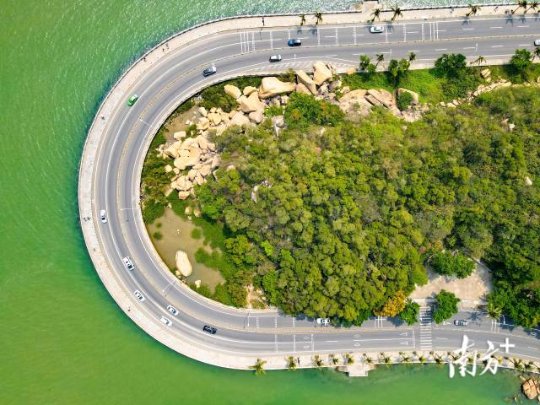 航拍珠海情侣公路 亚洲博彩平台排名