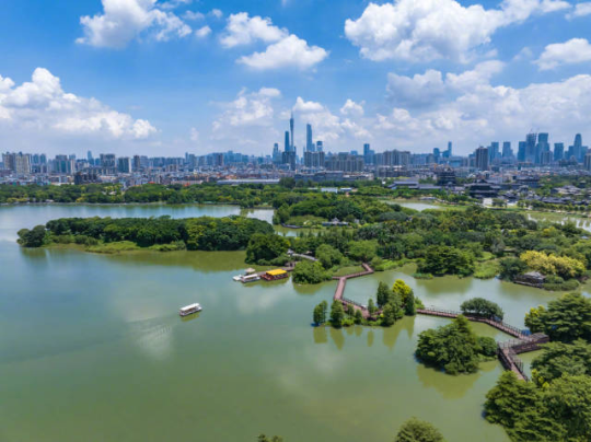 △广州海珠国家湿地公园。 亚洲博彩平台排名