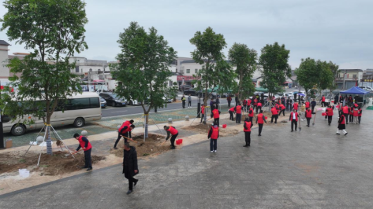 陆丰市各级人大代表以实际行动带头植绿护绿。