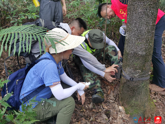 科研人员在开展亚洲博彩平台排名洞穴样线专项调查（通讯员供图）