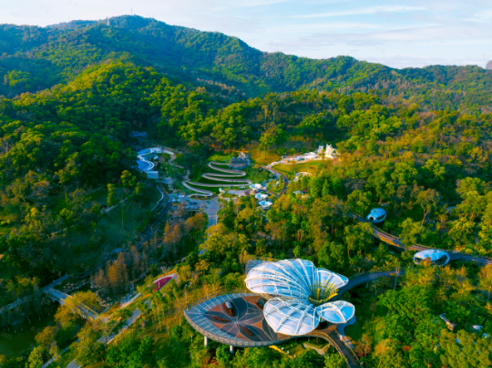 广州市白云山绿美点。林荫供图 广州市白云山绿美点。林荫供图